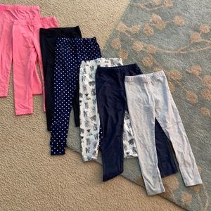 Carter’s girls leggings - 6 sold together